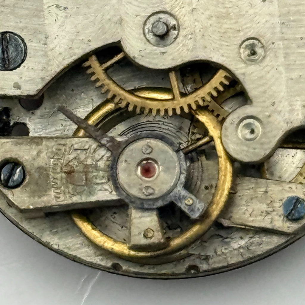 Unidentified Watch Movement Swiss Manual Wind Vintage Parts Repair 28.2mm