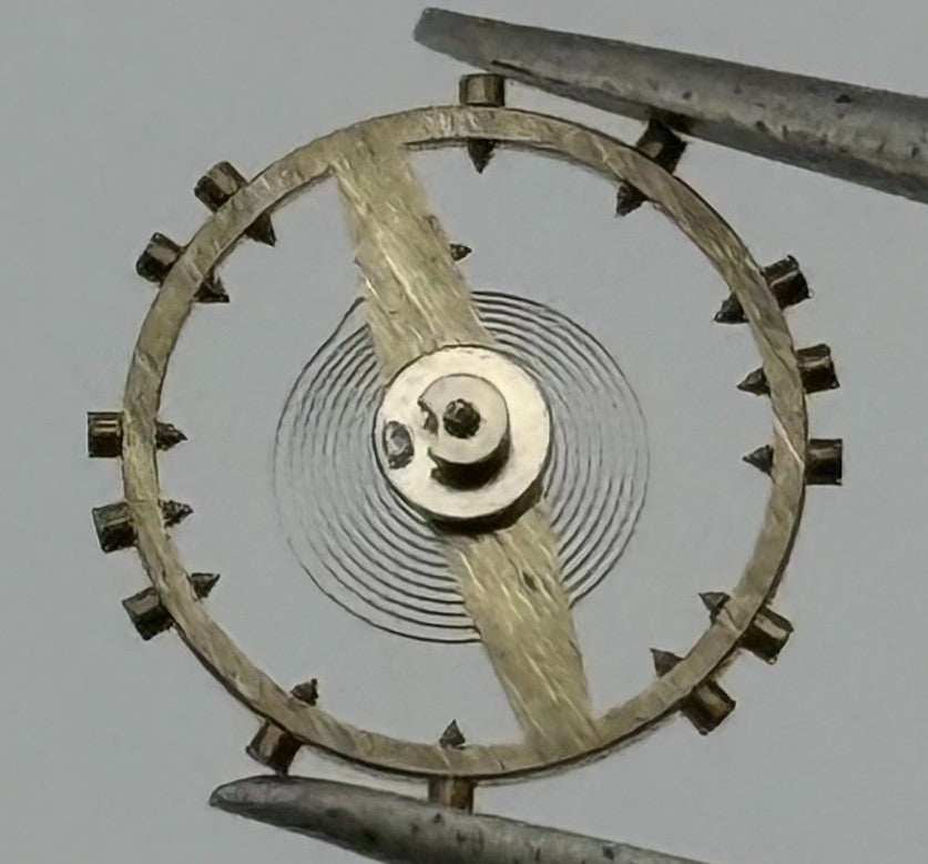 AS 415 Balance Wheel Complete And Spring 9¾’’’ Renata 10 Watch Movement Parts