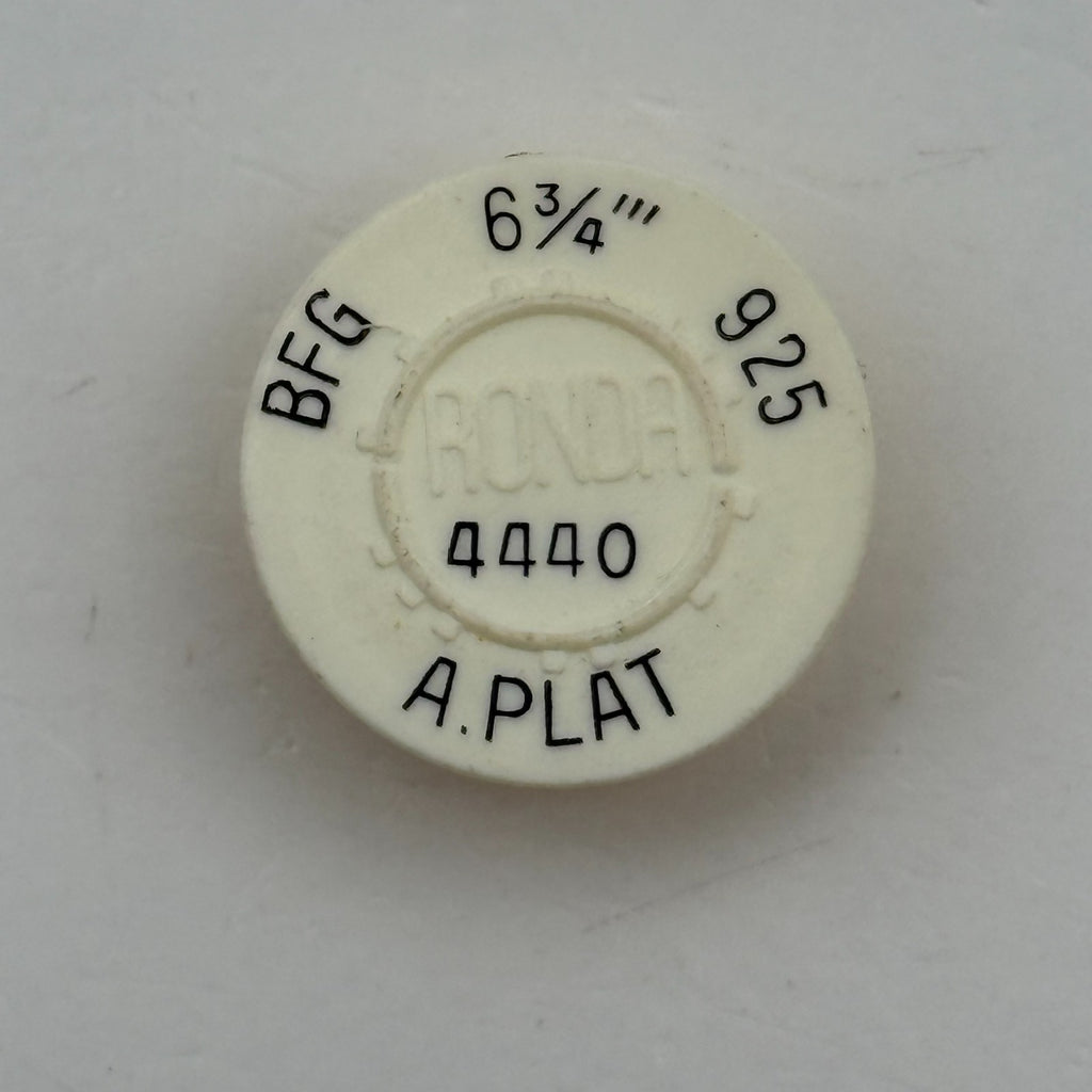 BFG 925 Balance Wheel Complete And Spring 6¾’’’ 4440 Watch Movement Parts NOS