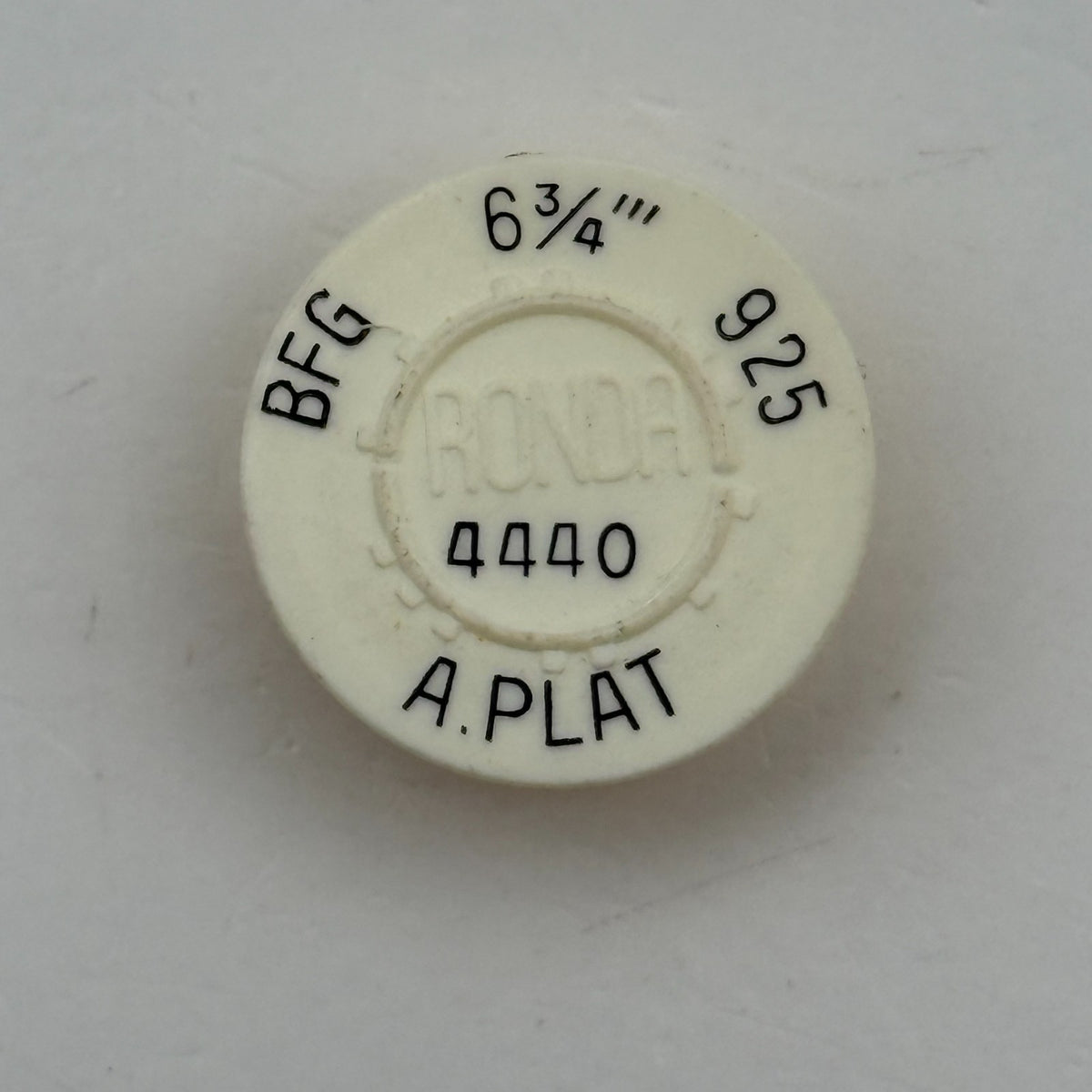 BFG 925 Balance Wheel Complete And Spring 6¾’’’ 4440 Watch Movement Parts NOS