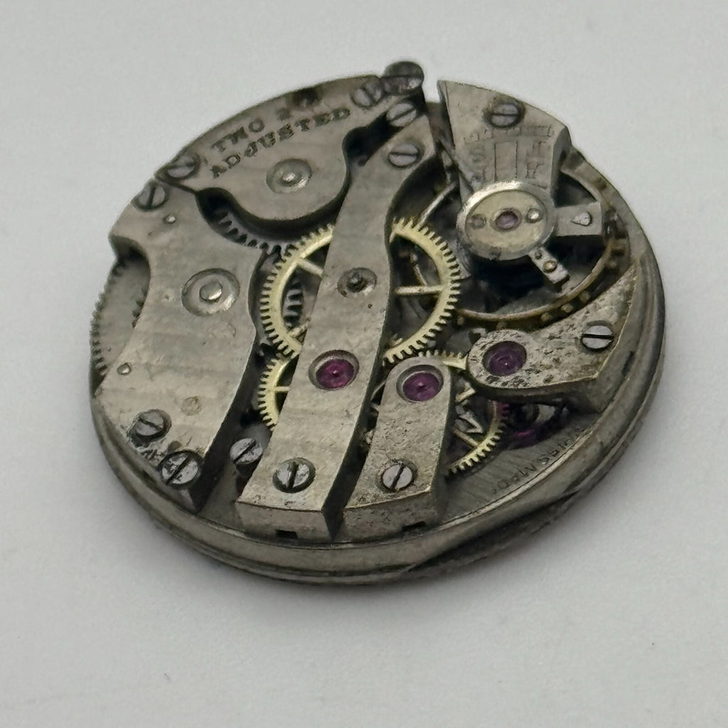 Unidentified High Grade Manual Wind Watch Movement - For Parts / Repair - 23.5mm