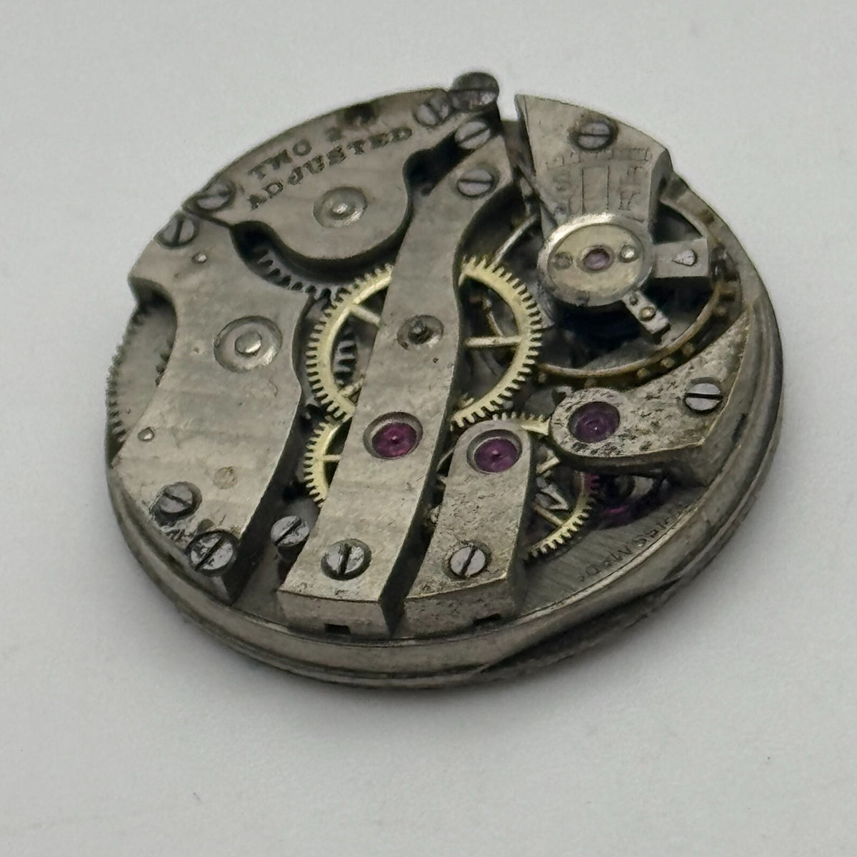 Unidentified High Grade Manual Wind Watch Movement - For Parts / Repair - 23.5mm