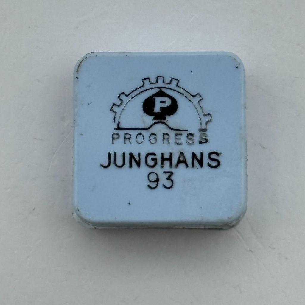 Junghans 93 Balance Wheel Complete And Spring Progress Watch Movement Parts NOS