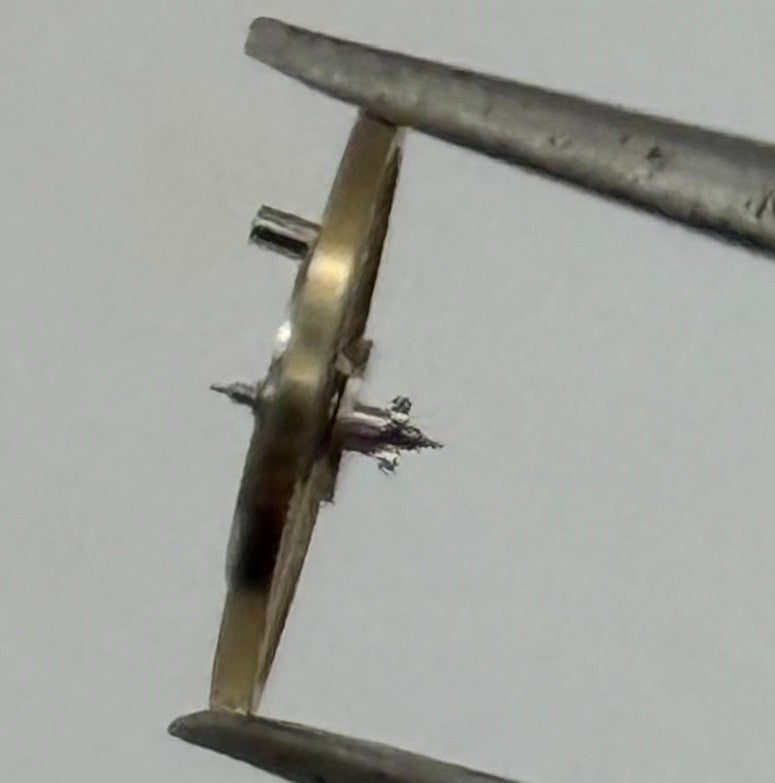 FHF 59-21 Balance Wheel Complete And Spring 3¾-10’’’ 1661 M Watch Movement Parts