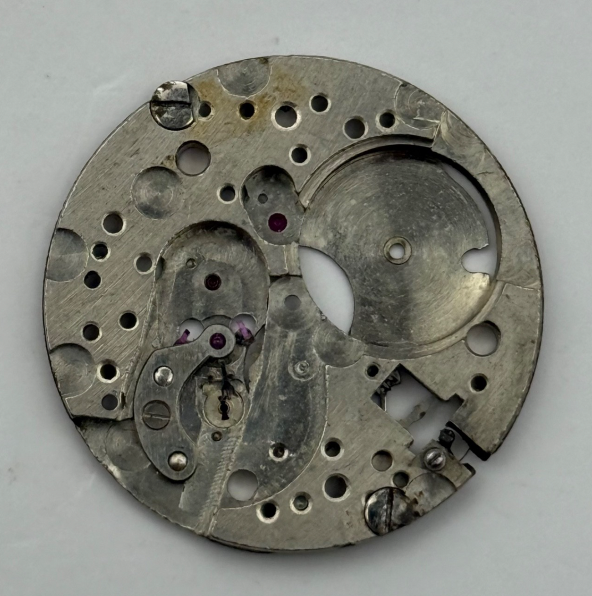 AS 1187/1194 Watch Movement A. Schild 1187/1194 Main Plate Swiss Parts 25.9mm