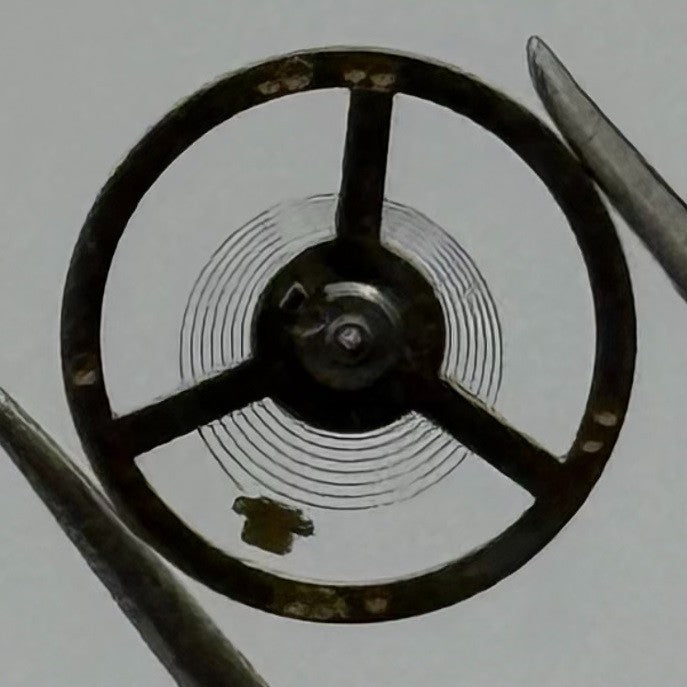 Rego 311 Balance Wheel Complete And Spring 8¾’’’ 706 Watch Movement Parts NOS