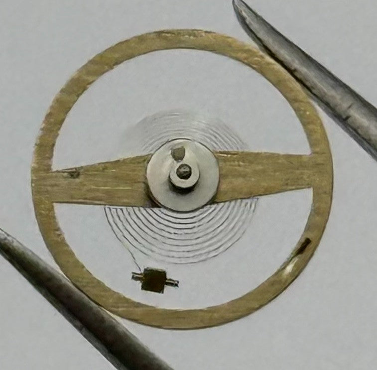 Ebosa 52 54 Balance Wheel Complete And Spring 5¼’’’ 3803 Watch Movement Parts