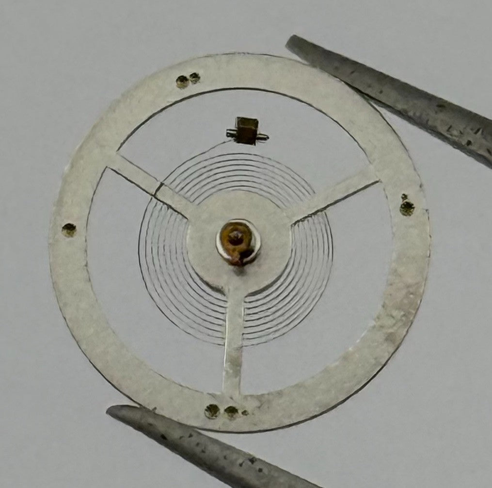 EB 8800 Balance Wheel Complete And Spring 12''' Renata 1309 Watch Movement Parts