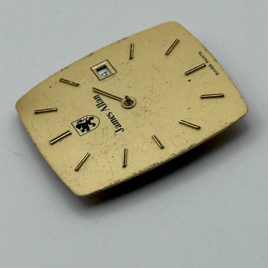 ETA 956.414 Watch Movement UNTESTED Quartz James Allan Swiss 7J Parts 19.7mm