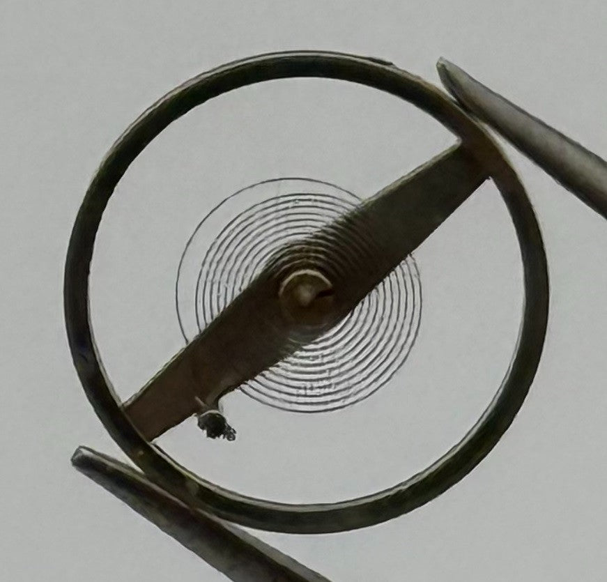 ST 1800 1805 Balance Wheel Complete And Spring Renata 1508 Watch Movement Parts