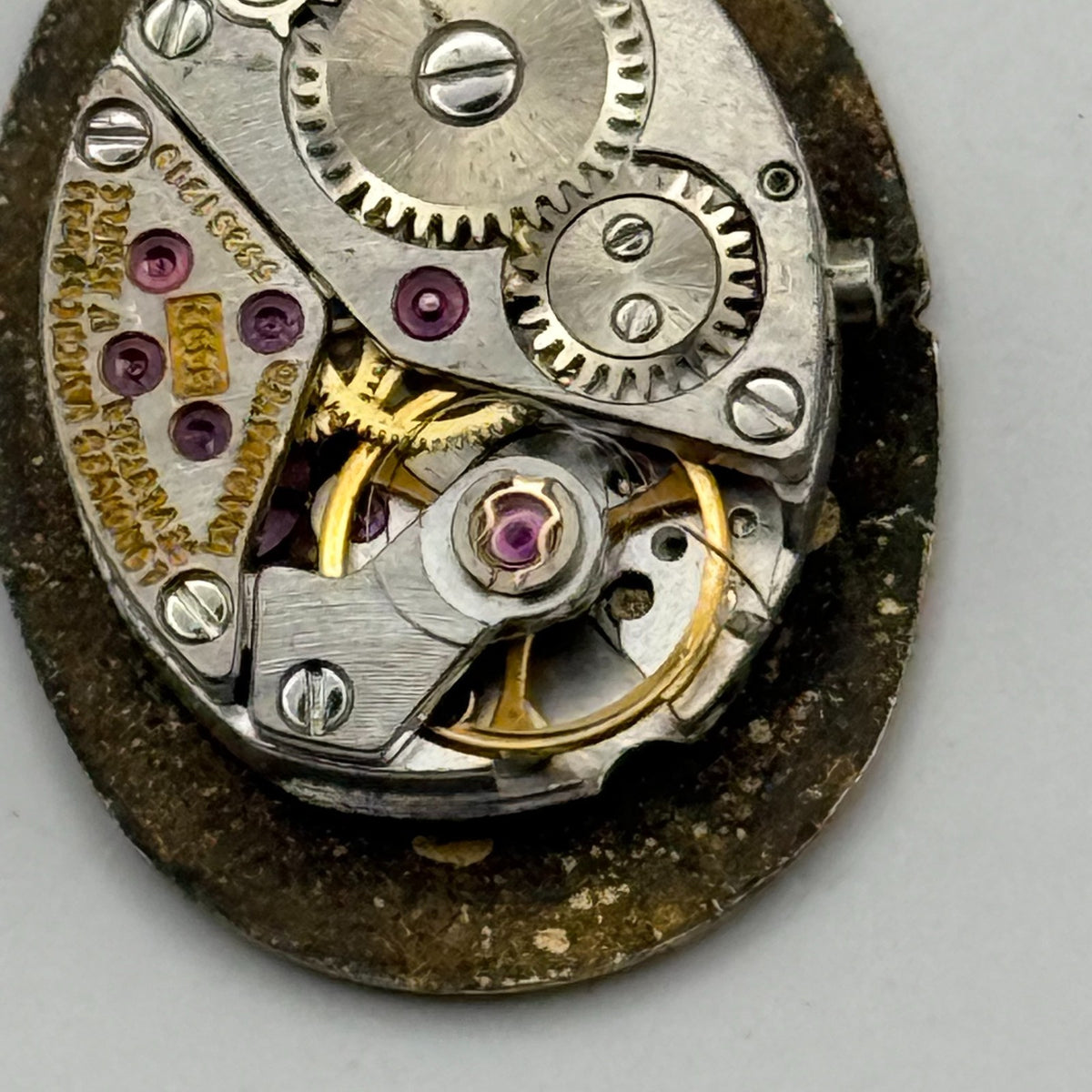 Longines 5602 Watch Movement - Ladies 17 Jewels - For Parts / Repair - 12.9mm