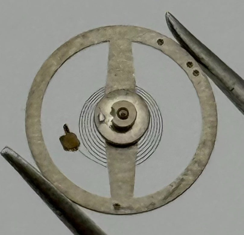 Amida 562 Balance Wheel Complete And Spring 8¾’’’ 874 Watch Movement Parts NOS