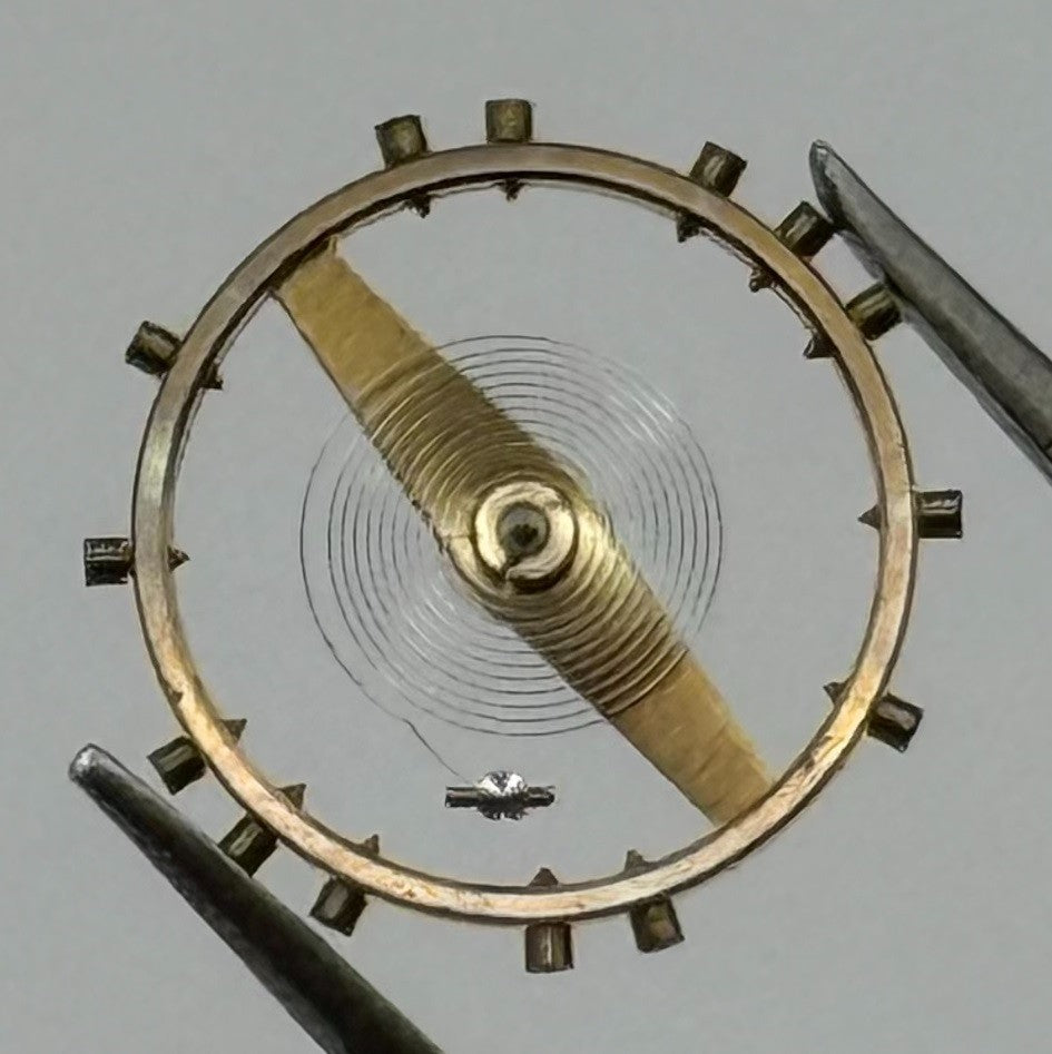 AS 1200 Balance Wheel Complete And Spring 10½’’’ Renata 43 Watch Movement Parts