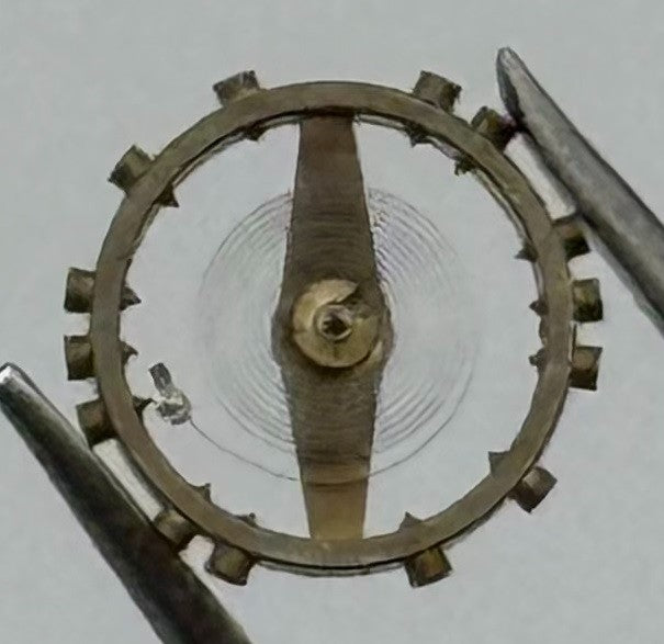 AS 976 1012 Balance Wheel Complete And Spring Renata 532 M Watch Movement Parts
