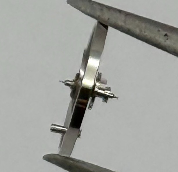 AS 1677 Balance Wheel Complete And Spring Renata 1414 M Watch Movement Parts NOS