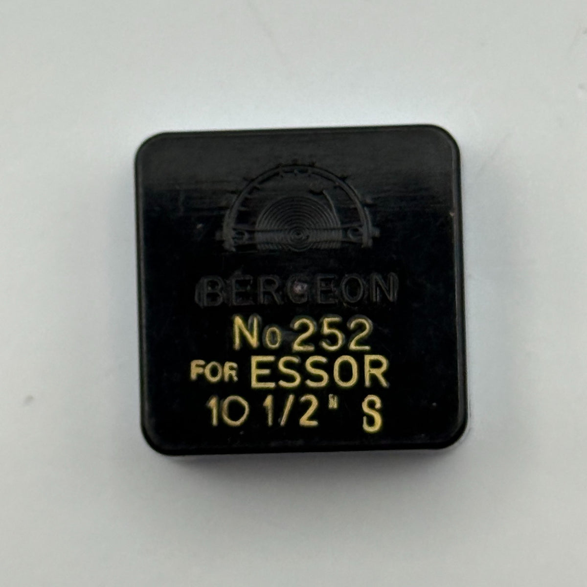 Essor S Balance Wheel Complete And Spring 10½’’’ Bergeon 252 Watch Movement Part