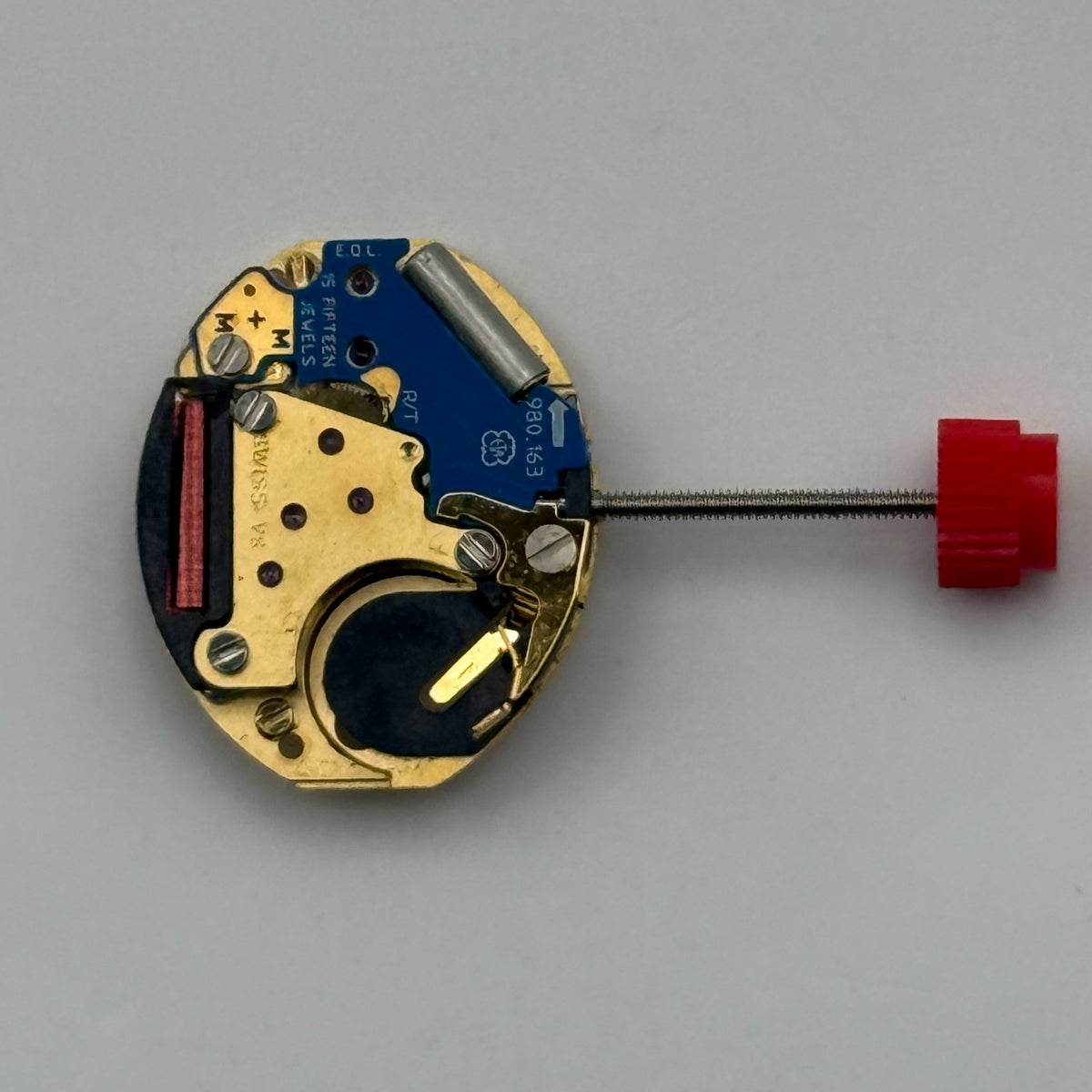 ETA 980.163 Watch Movement Running Quartz Swiss 15J Parts Repair Spares 13mm