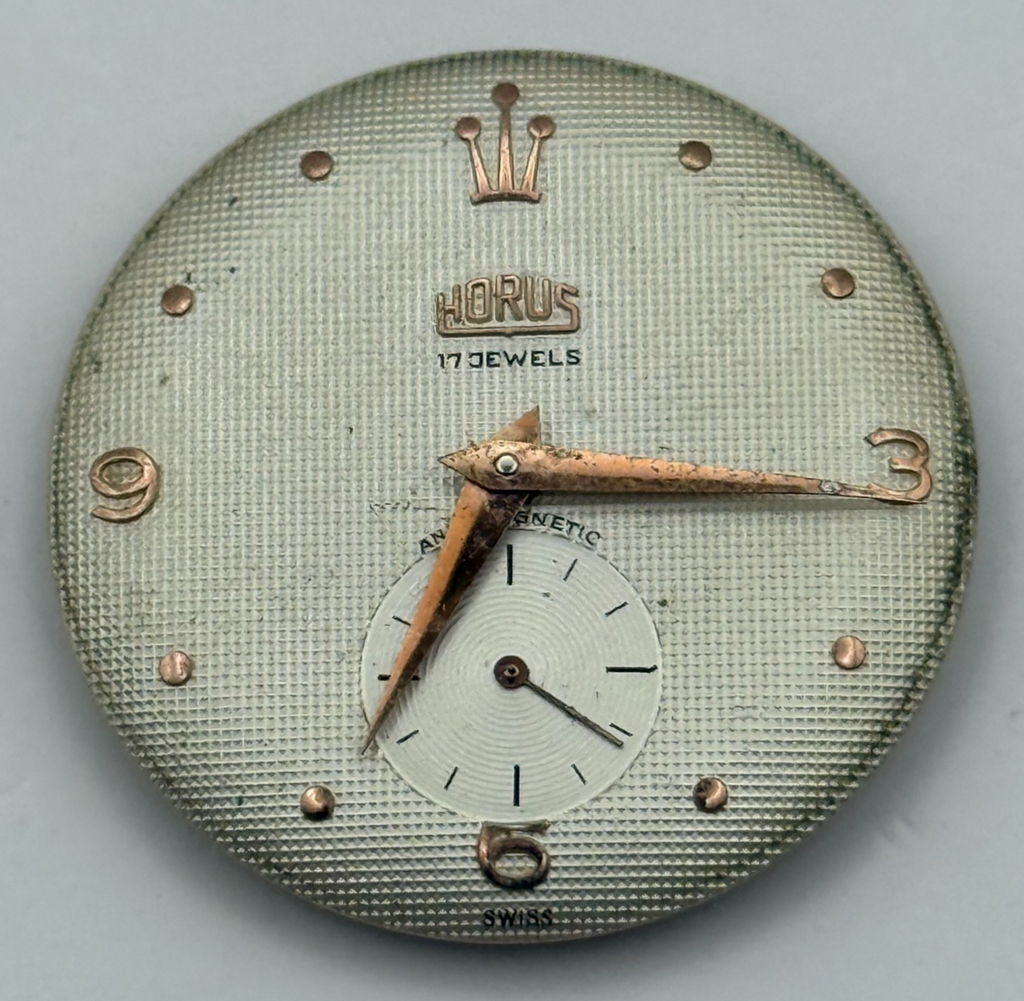 Felsa 391 Watch Movement - Horus 17 Jewels - For Parts / Repair - 26.8mm