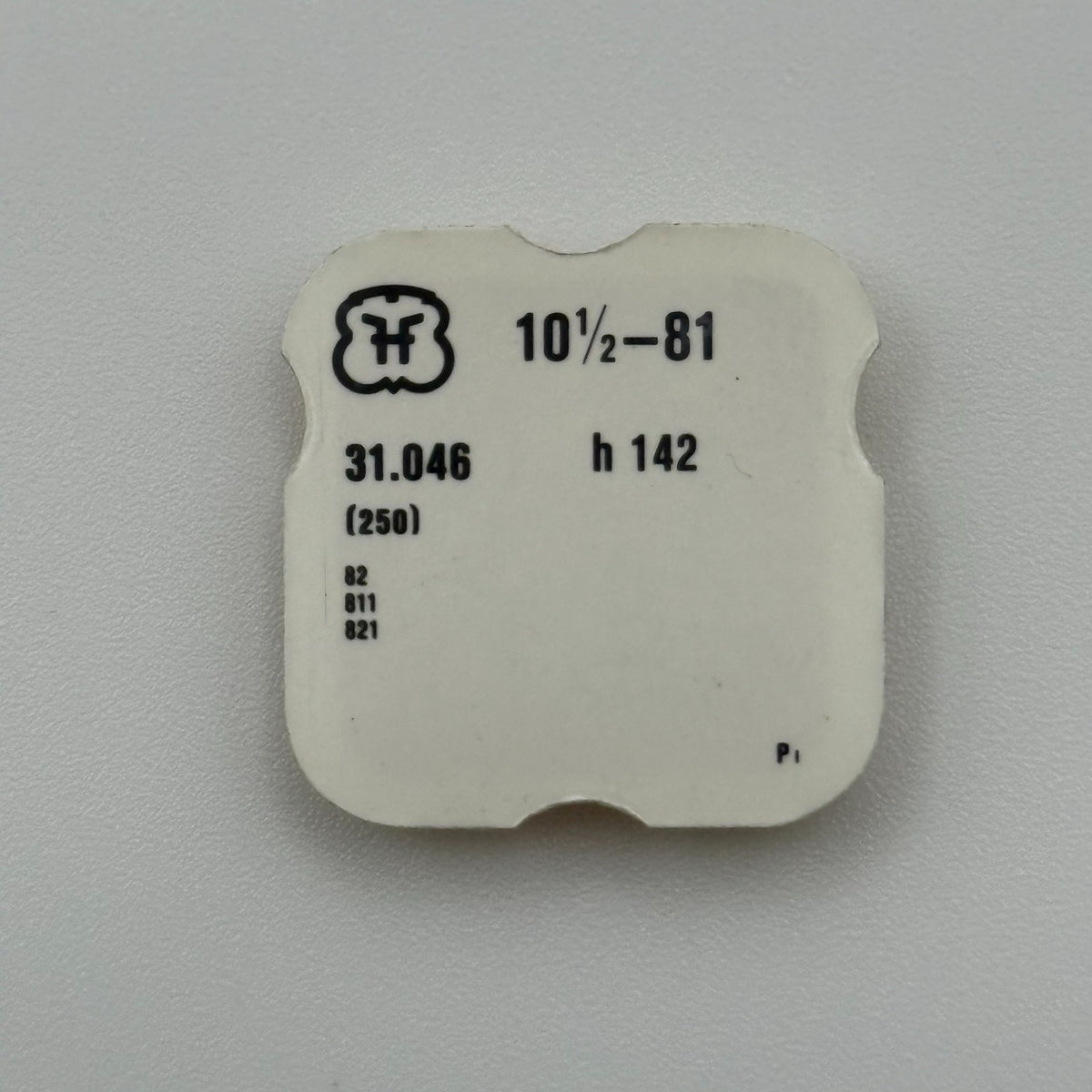 FHF 81 Hour Wheel - 10 1/2 - 250 - New Old Stock - Watch Parts