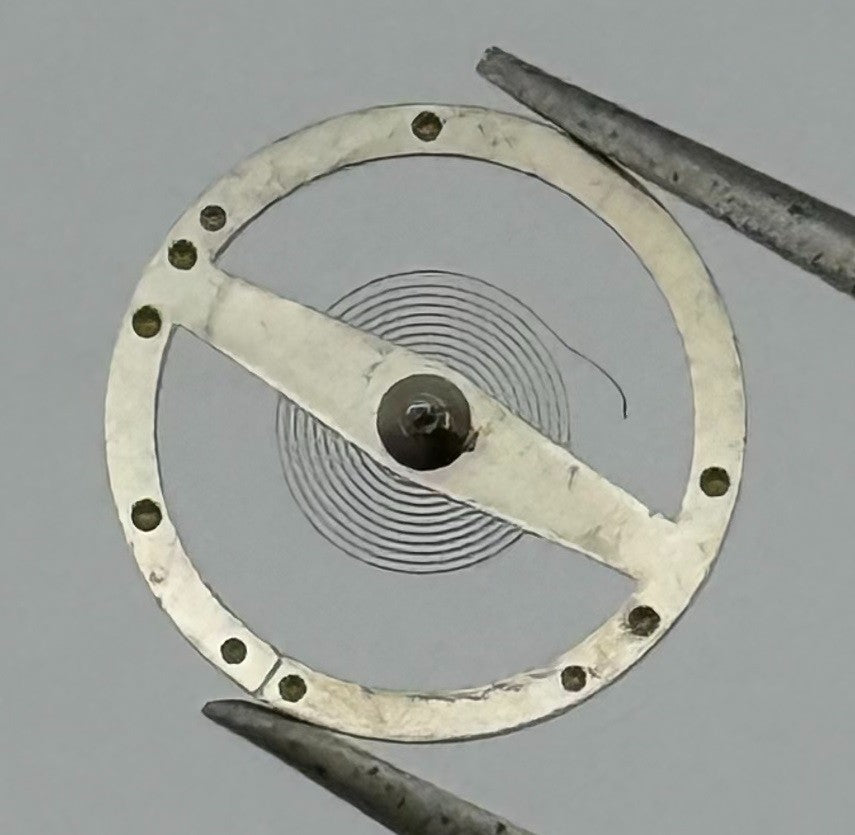 RL 1013 1113 Balance Wheel Complete And Spring 1752 M Watch Movement Parts NOS