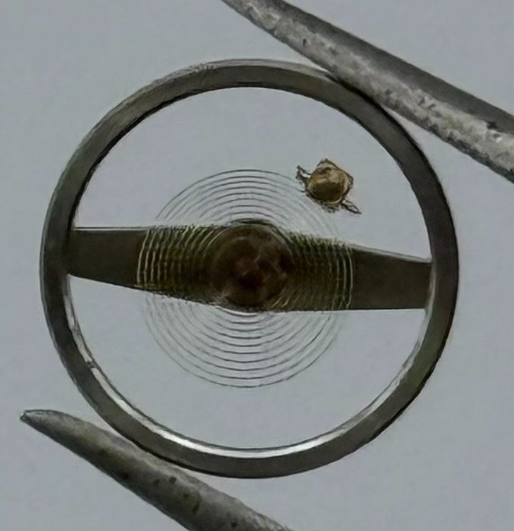 RW 75 Balance Wheel Complete And Spring 5¼’’’ Renata 887 Watch Movement Parts