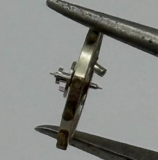 ETA 2345 Balance Wheel Complete And Spring 5¼''' Renata 351 Watch Movement Parts