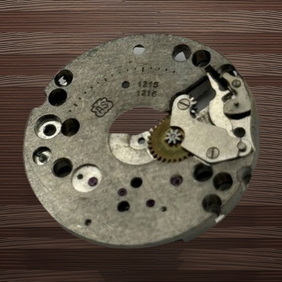 AS 1215 1216 Watch Movement A. Schild 1215 1216 Main Plate Swiss Parts 23.6mm
