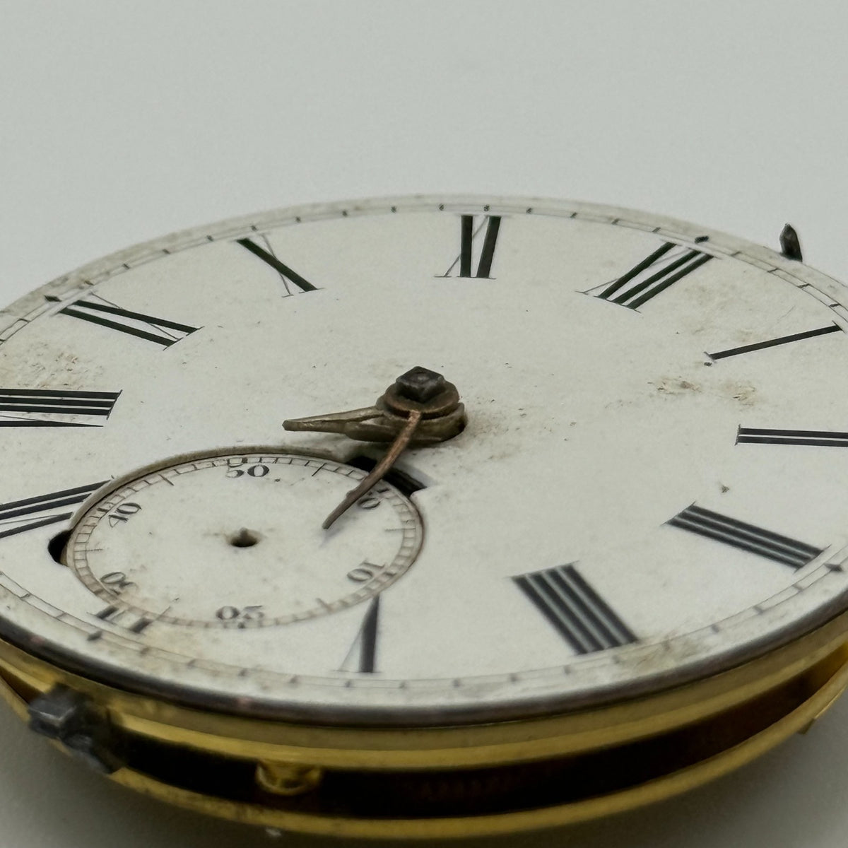 English Lever Pocket Watch Movement - James Reid & Co. Coventry - Parts / Repair