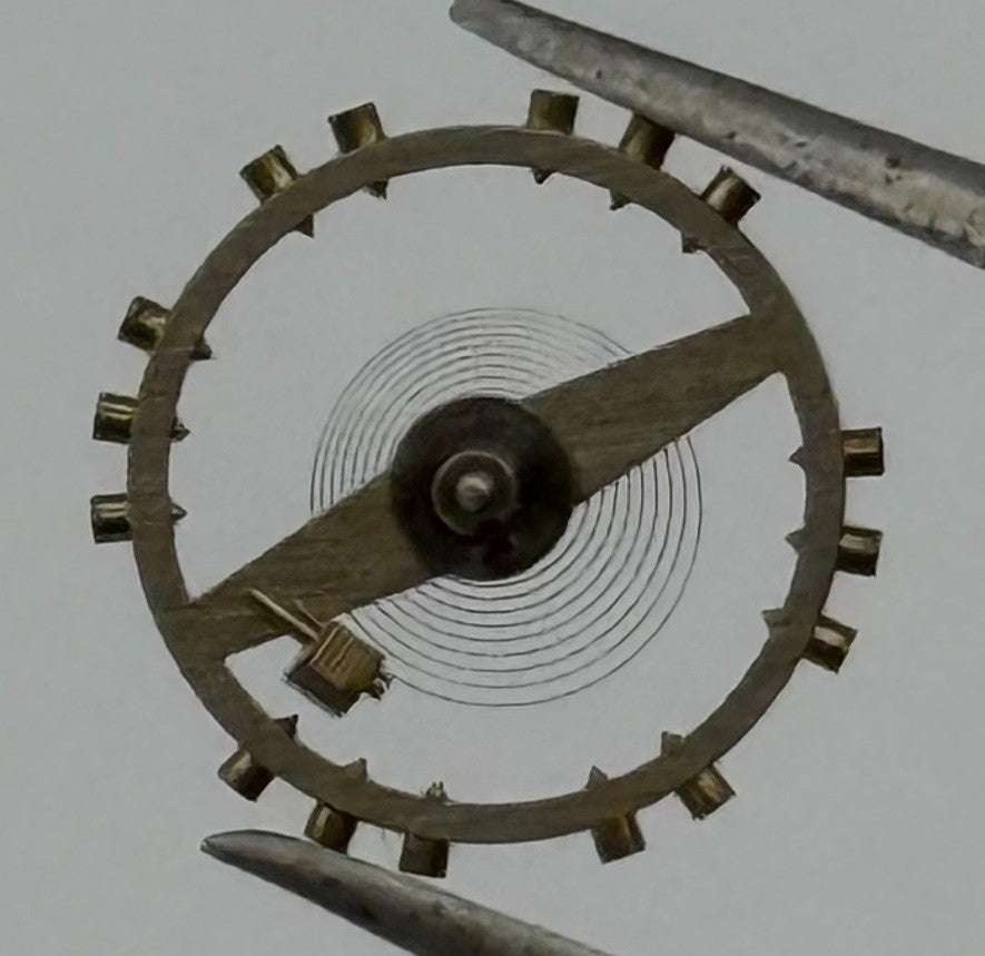 Bifora 2025 Balance Wheel Complete And Spring 8-12’’’ 492 Watch Movement Parts