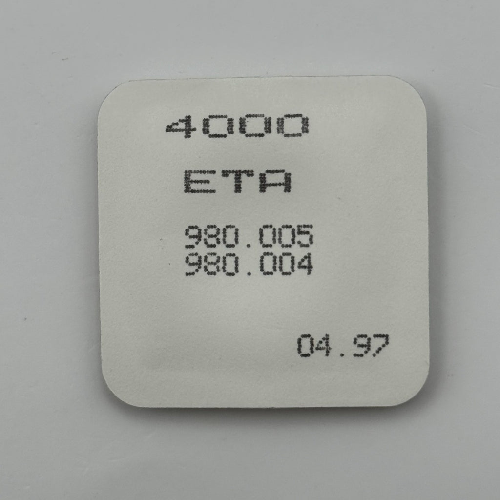 ETA 980.005 / 980.004 Circuit Part - New Old Stock - Vintage Watch Parts
