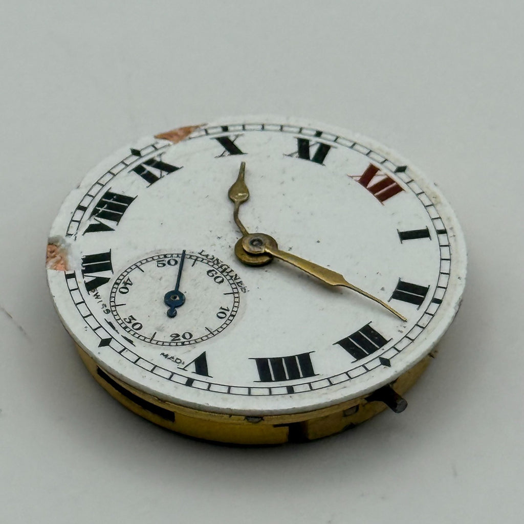 Longines 11.84N Trench Watch Movement - B&Co - For Parts / Repair - 25mm