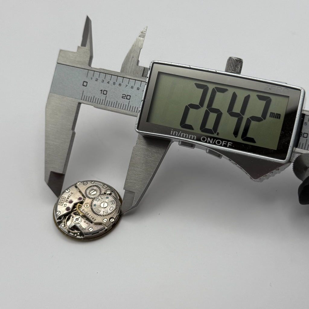 Rone Fifteen 1200 Watch Movement - For Parts / Repair - 26.4mm
