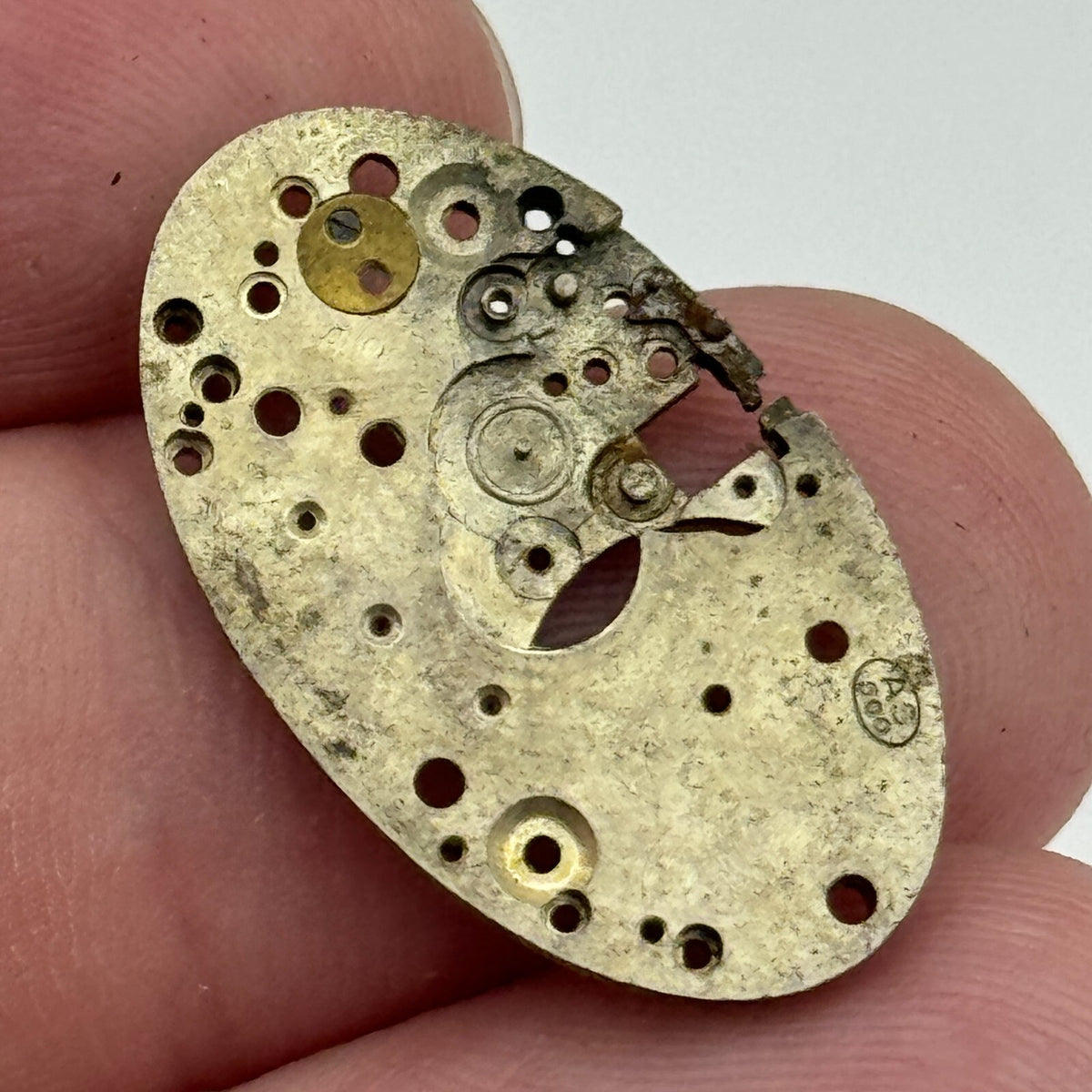 AS 500 Watch Movement A. Schild 500 Incomplete Swiss Parts Repair 15.1mm