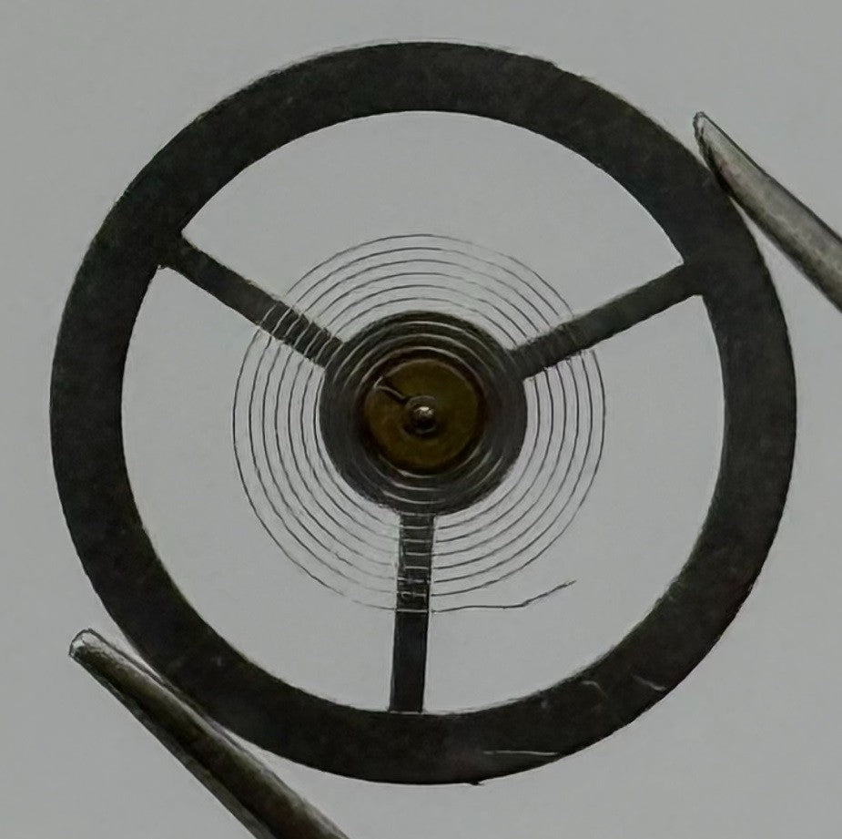 EB 8800 Balance Wheel Complete And Spring 12’’’ 1309 Watch Movement Parts NOS