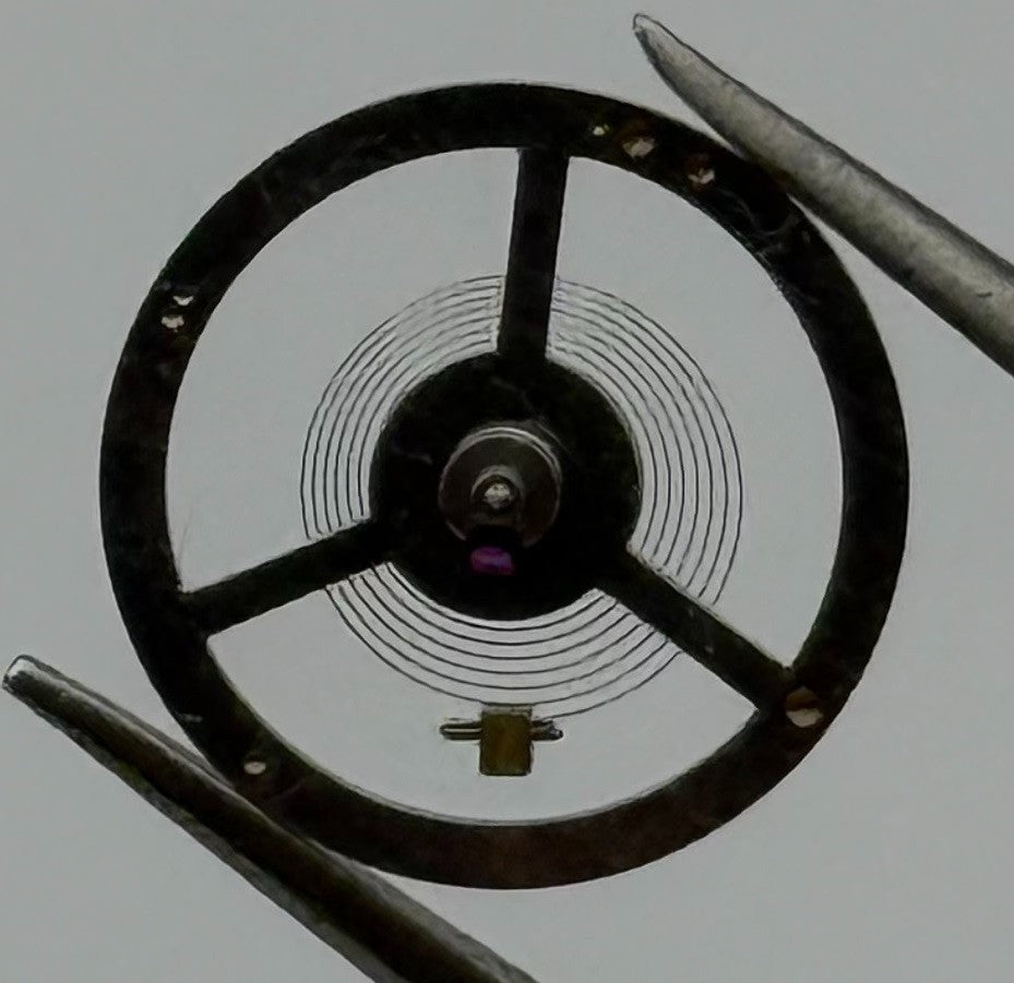 102 Special SP Balance Wheel Complete And Spring 10½’’’ Watch Movement Parts NOS