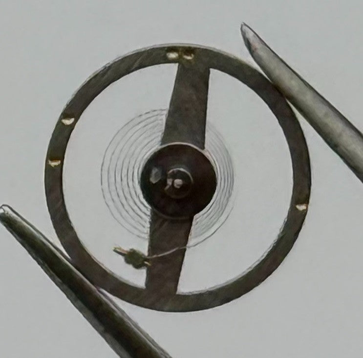 Oris 380 Balance Wheel Complete And Spring 6¾-8’’’ Watch Movement Parts NOS