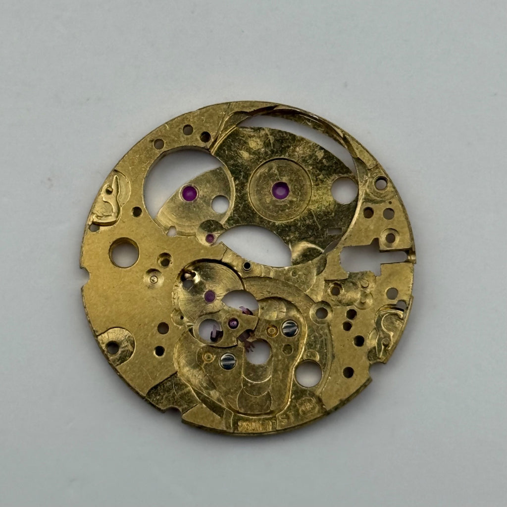 ETA 2801-1 ST Watch Movement - Main Plate - For Parts / Repair - 25.9mm