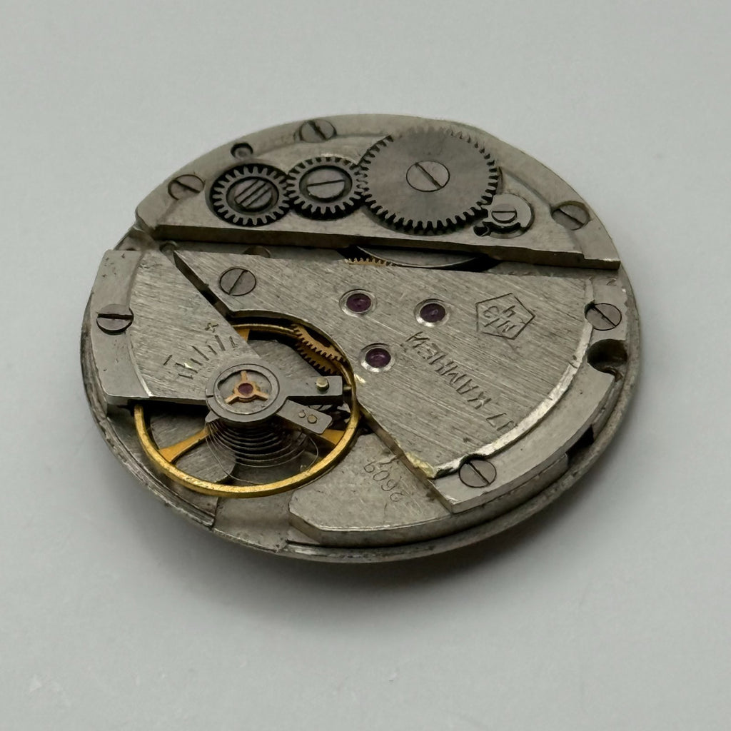 Poljot 2609 Watch Movement Soviet 17 Jewels Manual Wind Parts Repair 26.5mm