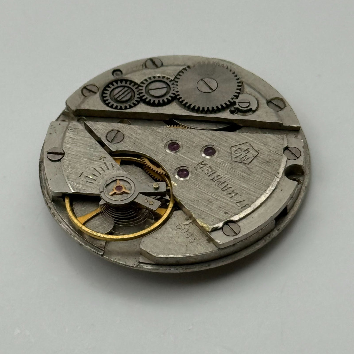 Poljot 2609 Watch Movement Soviet 17 Jewels Manual Wind Parts Repair 26.5mm