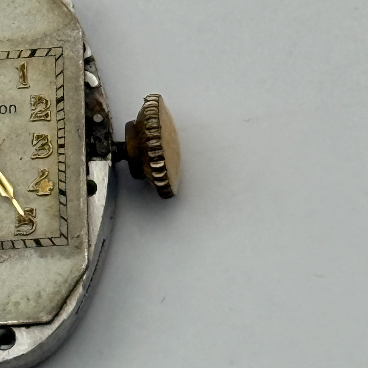 Hamilton 995A Watch Movement 17 Jewels USA Manual Wind Parts Repair 12.6mm