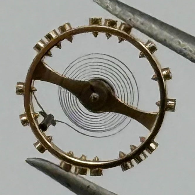 AS 976 1012 Balance Wheel Complete And Spring Renata 29 Watch Movement Parts NOS