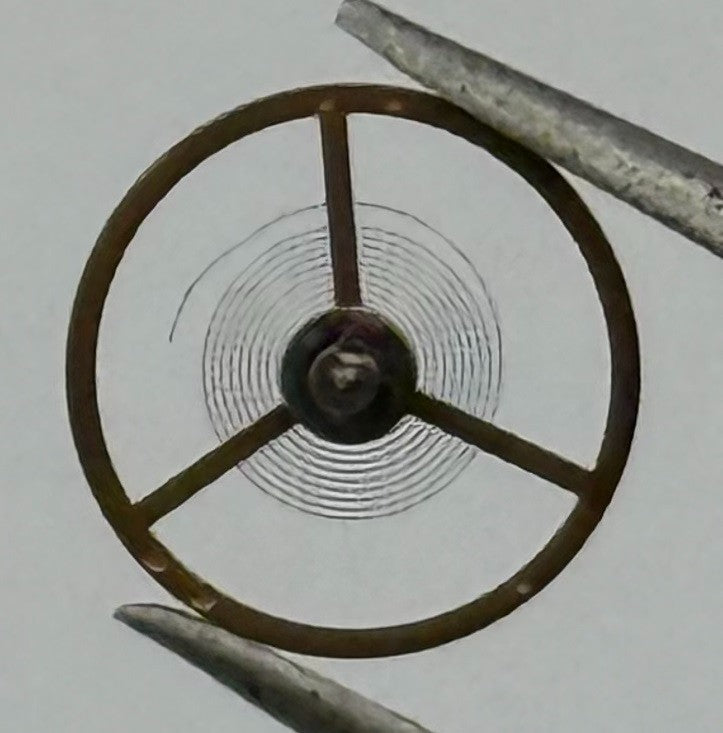 BFG 927-21 Balance Wheel Complete And Spring 6¾-8''' 1892 M Watch Movement Parts