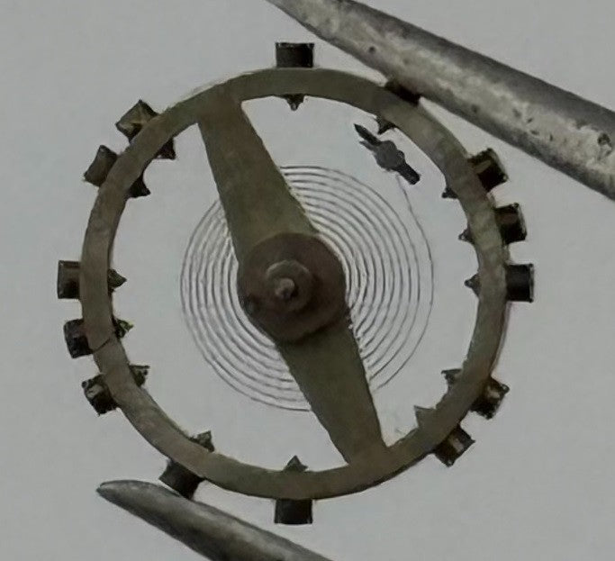 AS 976 1012 Balance Wheel Complete And Spring Renata 29 Watch Movement Parts NOS