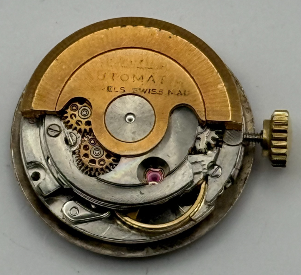 MST 473 Watch Movement Roamer Ladies Date Running Automatic Vintage Parts 17.3mm