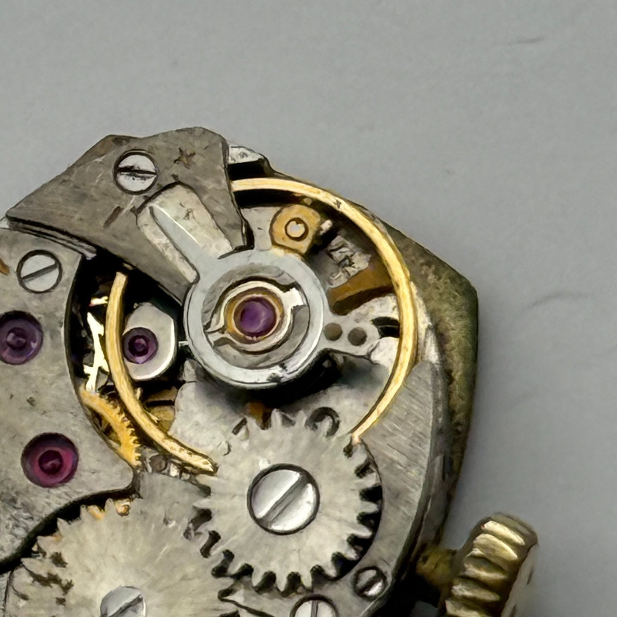 Eterna 1447K Watch Movement + Eterna Crown Ladies Swiss Parts Repair 13mm