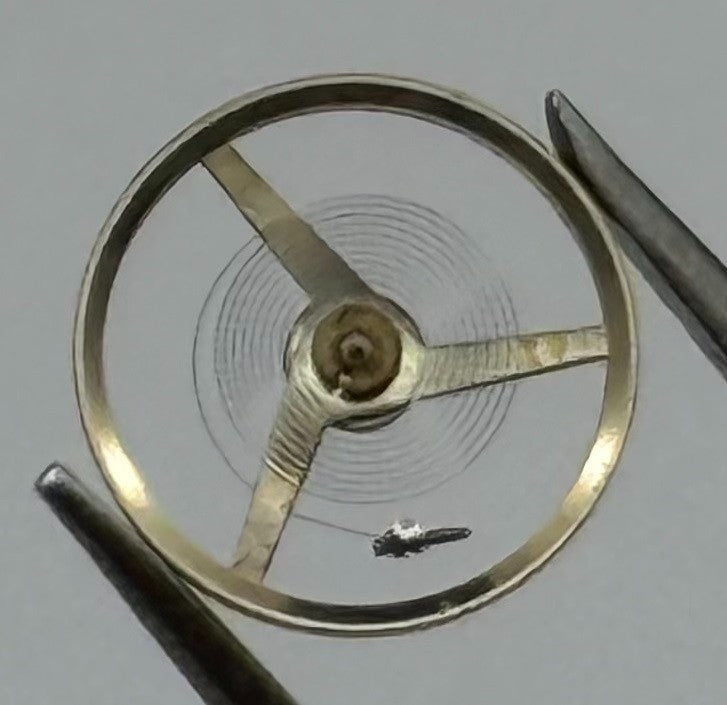 FHF 35-21 Balance Wheel Complete And Spring Renata 1722 Watch Movement Parts NOS