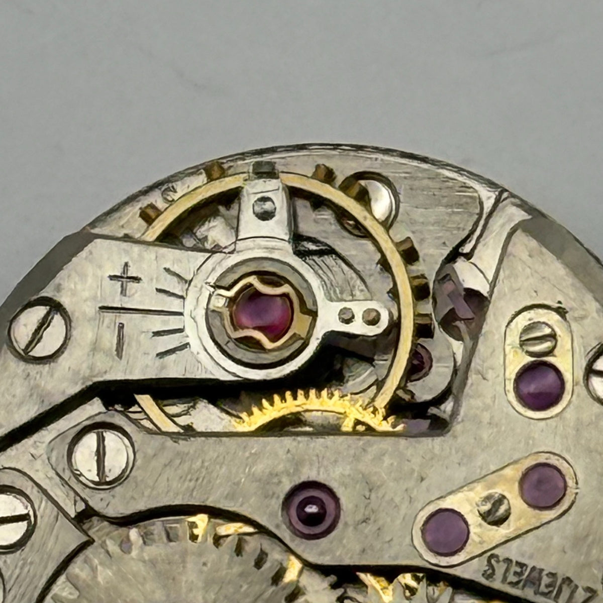 FHF 34 Watch Movement Rotary 21 Jewels Swiss Manual Wind Parts Repair 17.5mm