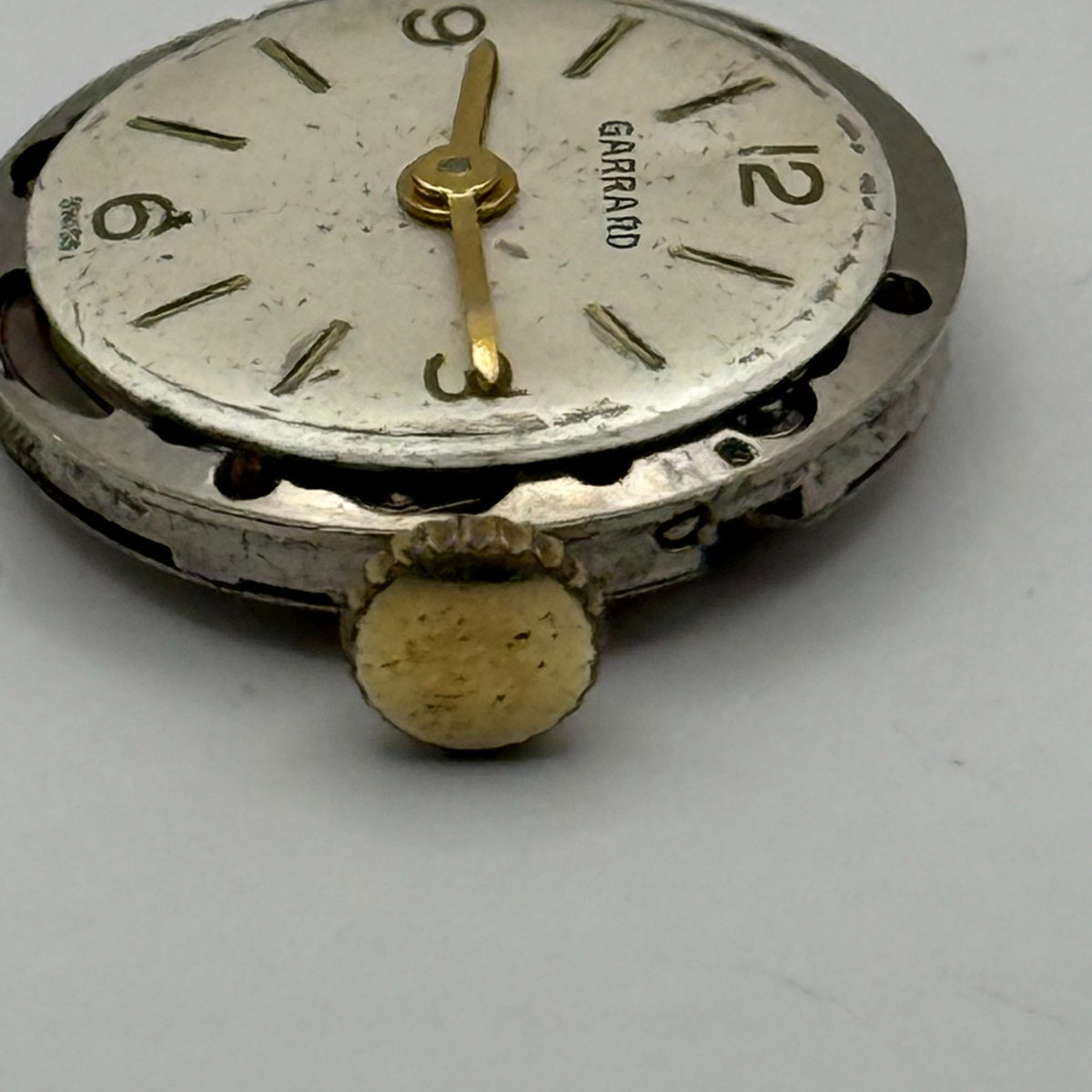 ETA 2510 Watch Movement - Garrard 17 Jewels Ladies 17.5m - For Parts / Repair