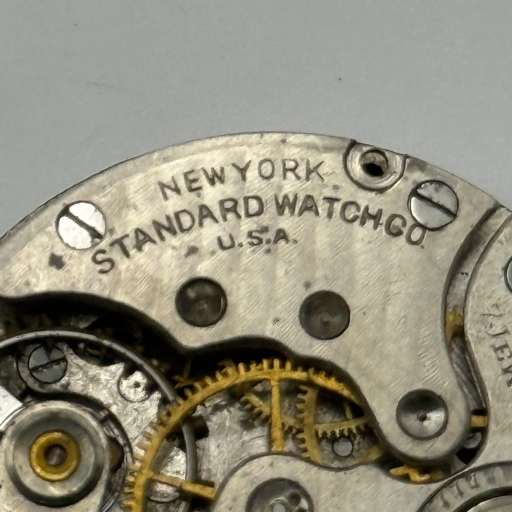 New York Standard Grade 306 Watch Movement Model BI American 0s Parts Repair