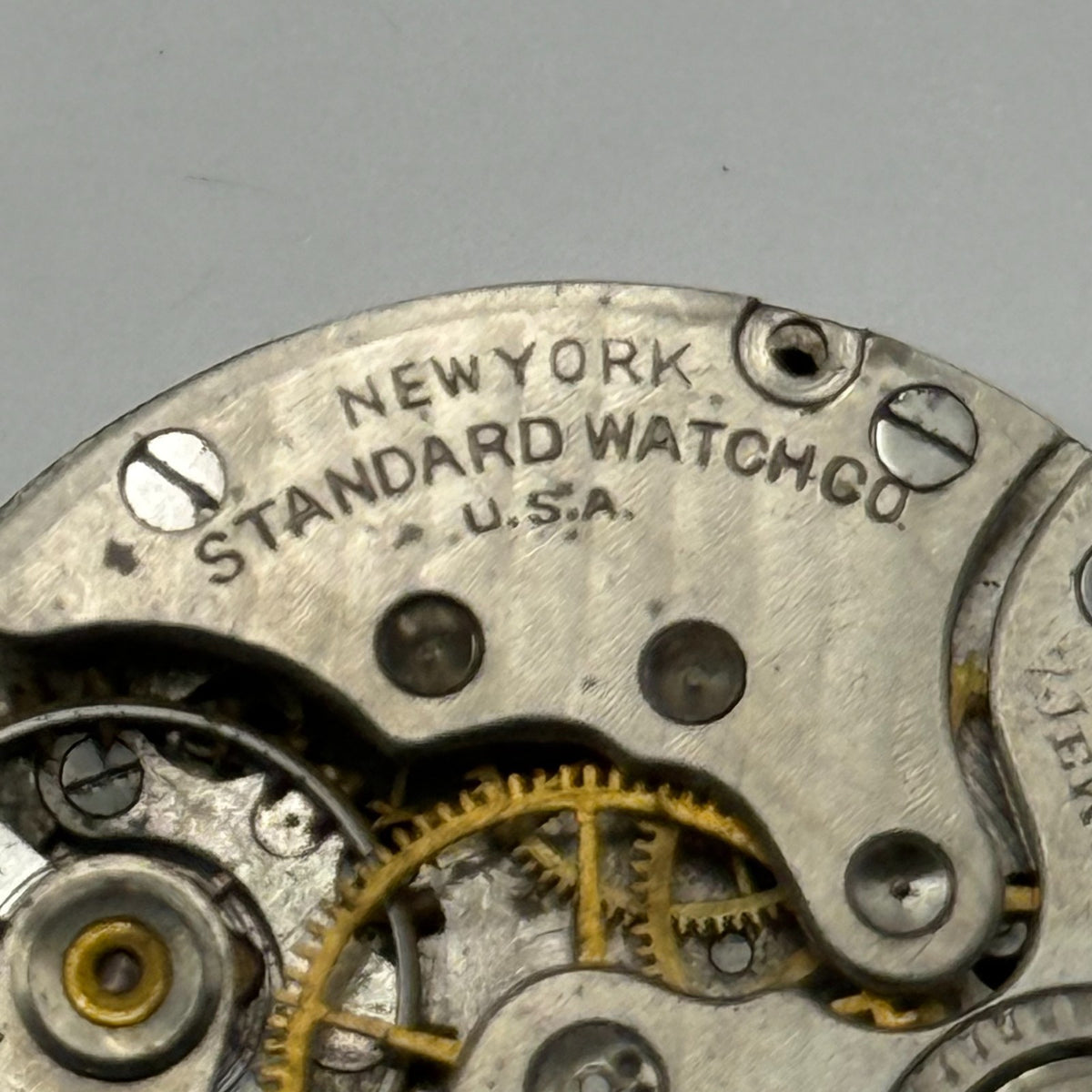 New York Standard Grade 306 Watch Movement Model BI American 0s Parts Repair